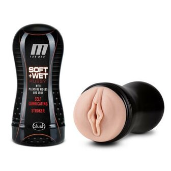 M for Men - Soft and Wet Masturbator Self Lubricating - Noppen &amp; Ribbels