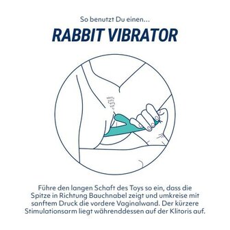 Pillow Talk - Kinky Rabbit &amp; G-Spot Vibrator - Teal