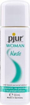 Pjur&reg; Woman Nude Glijmiddel Op Waterbasis - 30 ml