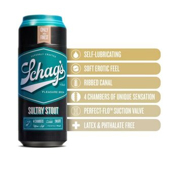 Schag&#039;s - Sultry Stout Masturbator - Frosted