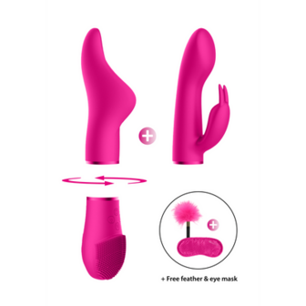 Pleasure Kit #1 - Vibrator with Different Attachments