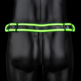 Gestreepte Jockstrap - Glow in the Dark - L/XL