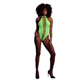 High-Cut Body - One Size - Neon Groen