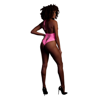 High-Cut Body - One Size - Neon Pink