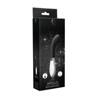 Apollo - Oplaadbare Vibrator - Zwart