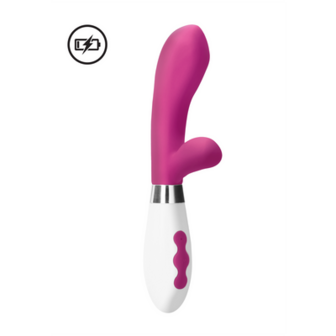 Achilles - Oplaadbare Rabbit Vibrator - Roze