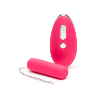 Remote Control Knicker Vibrator - Pink/Black