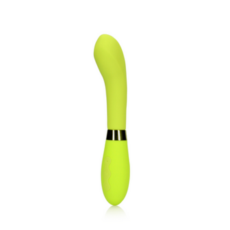 Siliconen G-Spot Vibrator - Lime Passion