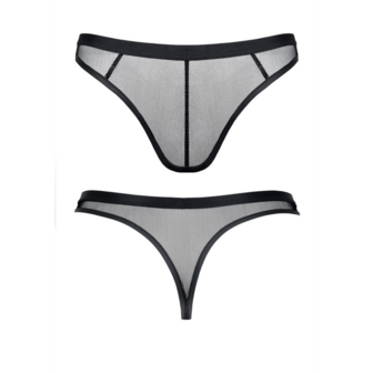 Men&#039;s Thong Made of Elastic Mesh - S