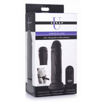 Power Player - Vibrating Dildo with Remote Control