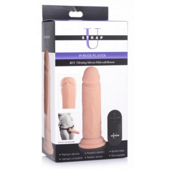 Power Player - Vibrating Dildo with Remote Control