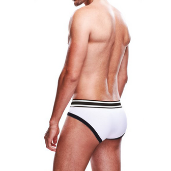 Boxershort - M - Wit/Zwart