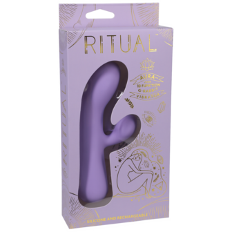 Aura - Rechargeable Silicone Rabbit Vibe - Lilac