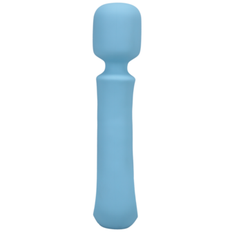 Euphoria - Rechargeable Silicone Wand Vibe - Blue