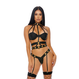 Seductive Cage - Lingerie Set - XL