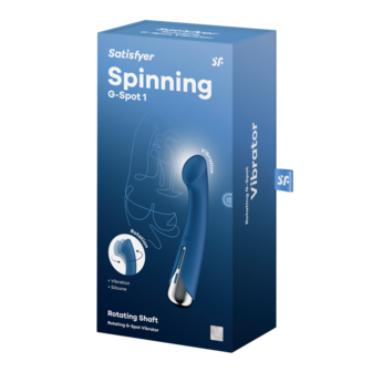 Spinning G-Spot 1 - Rotating G-Spot Vibrator - Blue