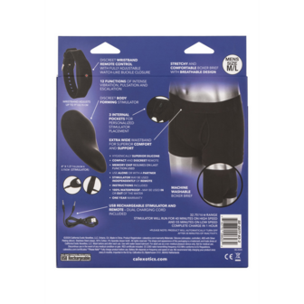 Remote Control Boxer Brief Set M/L - Black