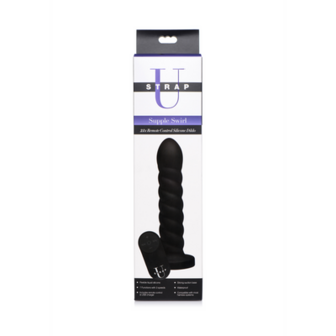 Smooth Swirl - Silicone Dildo with Remote Control