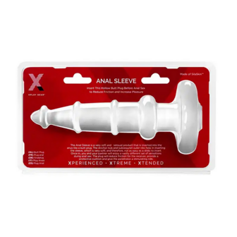 Anal Sleeve Plug - Penis Sleeve and Butt Plug - 7 / 18 cm