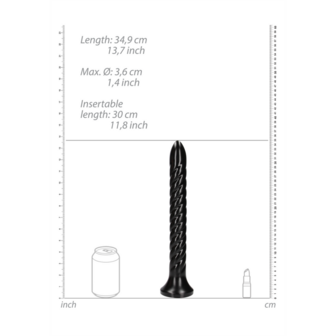 Draaiende Anale Slang - 12&#039;&#039;/ 30 cm