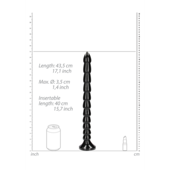 Gestapelde Anal Snake - 16&#039;&#039;/ 40 cm