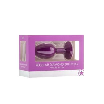 Diamanten Butt Plug - Regular