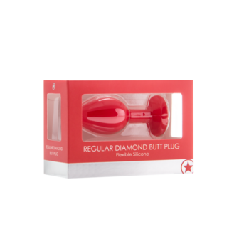 Diamanten Butt Plug - Regular