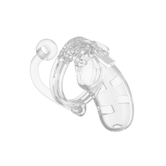 Model 10 Chastity Cock Cage met Plug - 3.5 / 9 cm