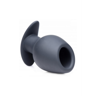 Ass Goblet - Silicone Hollow Butt Plug - Klein