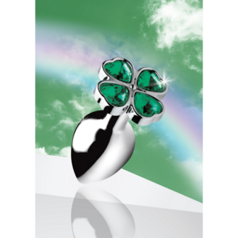 Lucky Clover Gem - Butt Plug - Klein