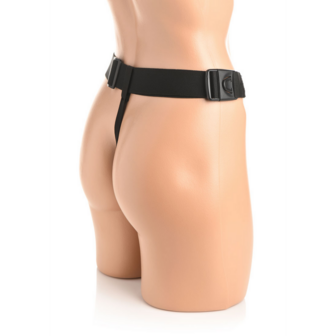 Bum-Tastic - Silicone Anale Plug met Harnas en Afstandsbediening