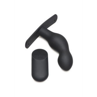 P-Spot Plugger - Silicone Prostaat Plug met Harness en Afstandsbediening