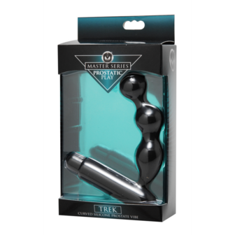 Trek - Gebogen Silicone Prostate Vibrator