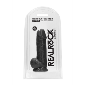 Siliconen Dildo met Ballen - 9 / 21,6 cm