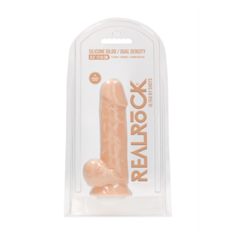 Siliconen Dildo met Ballen - 9 / 21,6 cm