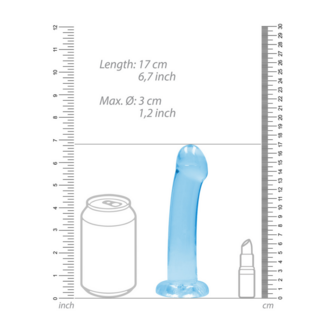 Niet-realistische Dildo met Zuignap - 7 / 17 cm