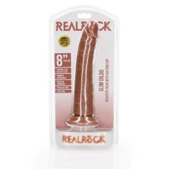 Slank Realistisch Dildo met Zuignap - 8 / 20,5 cm