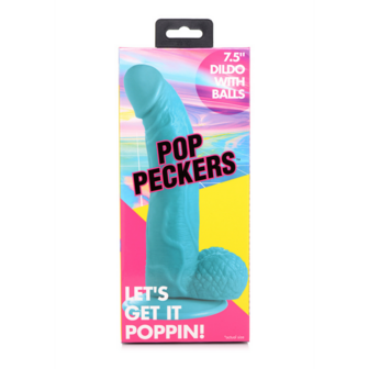 POP - Dildo met Ballen - 7.5 / 19 cm