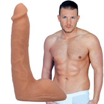 Codey Steele - Realistic ULTRASKYN Dildo - 8 / 20 cm - Vanilla