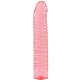 Zonsopgang - Ribbed Jelly Dildo - 7 / 18 cm