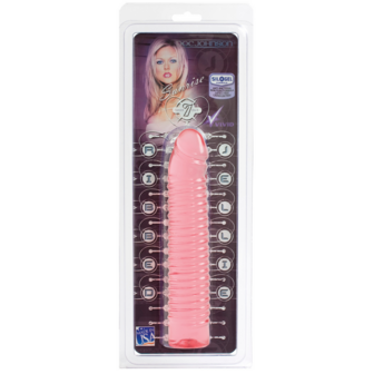 Zonsopgang - Ribbed Jelly Dildo - 7 / 18 cm