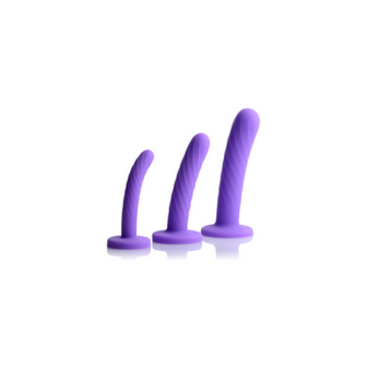 Tri-Play - 3-Piece Silicone Dildo Set