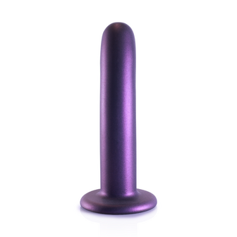 Smooth Silicone G-Spot Dildo - 6&#039;&#039; / 14,5 cm - Metallic Purple