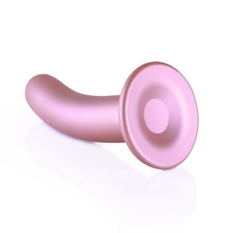 Smooth Silicone G-Spot Dildo - 6&#039;&#039; / 14,5 cm - Rose Gold