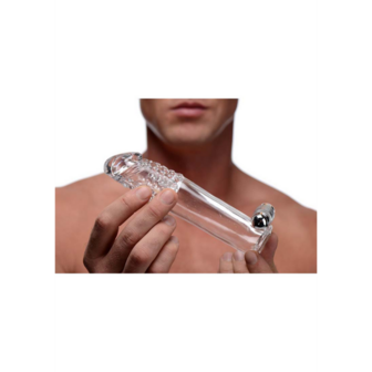 Clear Sensations - Vibrating Penis Sleeve with Bullet