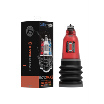 HydroMax3 - Penis Pump - Red