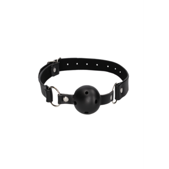 Ademend Ball Gag met Tepelklemmen