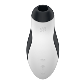 Orca - Air Pulse Stimulator and Vibrator - Black/White