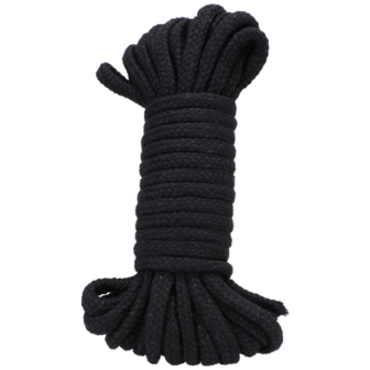 Cotton Rope - 32 ft - Black