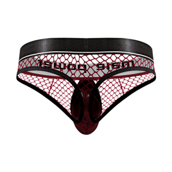 Cock Ring Thong - L/XL - Burgundy